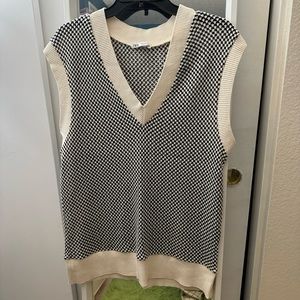 Zara sweater vest